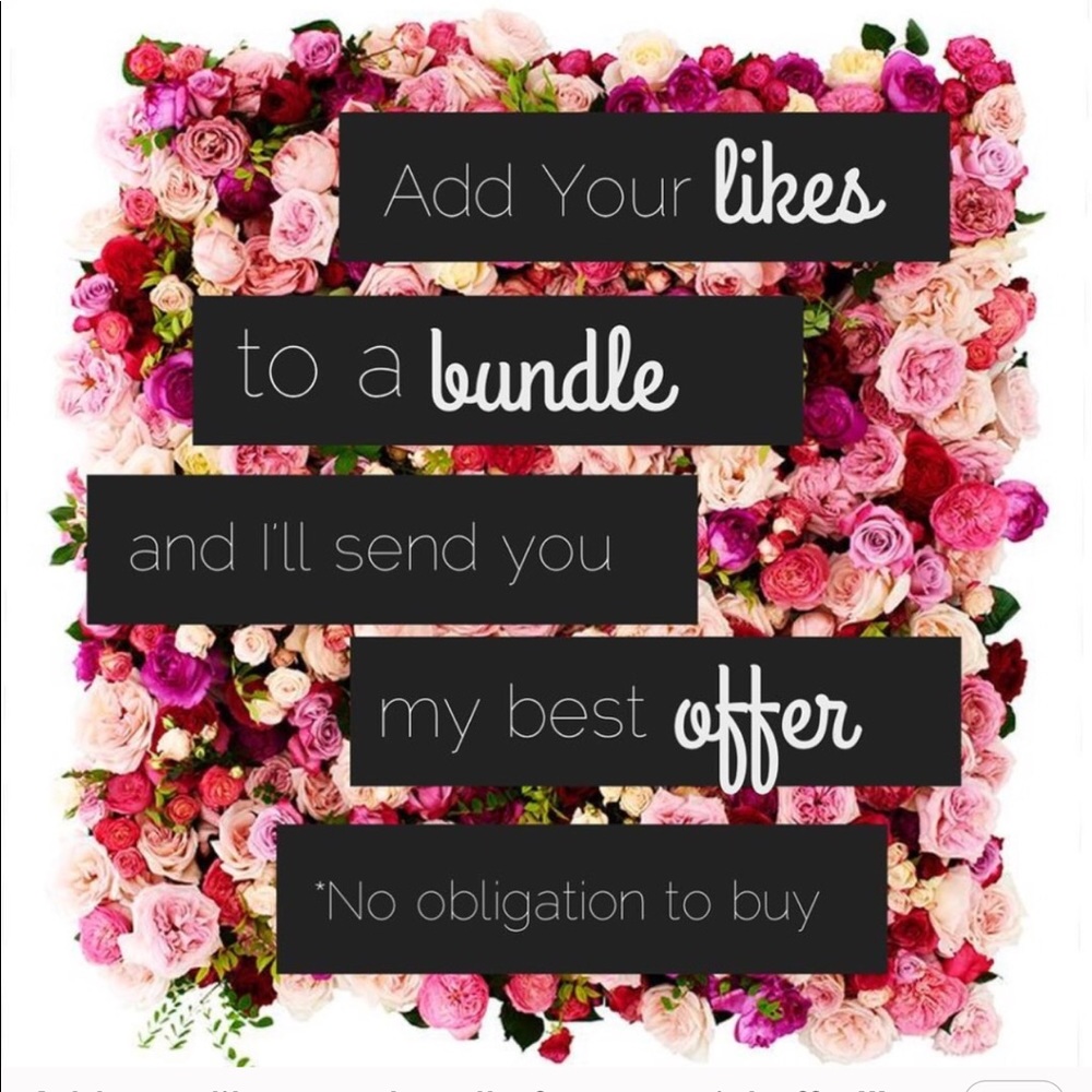 Add items your interested in to a bundle!